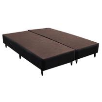 Base Sommier Linho Preto King (186x198x30) - Ortobom