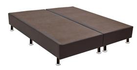 Base Sommier material sintético Marrom Casal (138x188x30) - Ortobom