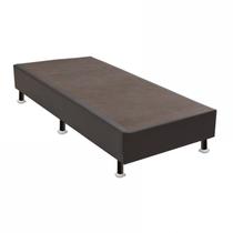 Base Sommier material sintético Solteirão 108x198x23cm Ortobom Marrom Base Sommier material sintético Solteirão 108x198x23cm Ortobom Marrom