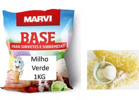 Base Sorvete Marvi Milho Verde 1kg