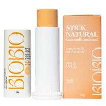 Base Stick Biobio com FPS33 cor Avelã Tom100 Natural & Vegana