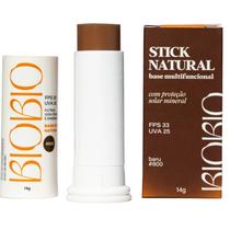 Base Stick Biobio com FPS33 cor Baru Tom800 Natural & Vegana