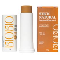 Base Stick Biobio com FPS33 cor Canela Tom500 Natural & Vegana Base Stick Biobio com FPS33 cor Canela Tom500 Natural & Vegana