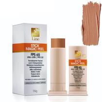 Base Stick Magic Toque Seco Fps65 Chocolate 16g Peel Line Base Stick Magic Toque Seco Fps65 Chocolate 16g Peel Line