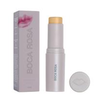 Base Stick Pele Boca Rosa Alta Cobertura Multifuncional Contorno Corretivo