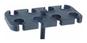 Base Superior de Plástico apoio para 8 microfones para Am-08 Vector