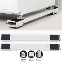 Base Suporte com Rodinhas Ajustáveis para Máquina de Lavar