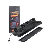 Base Suporte Cooler Carregador 3 USB PlayStation 4 Slim Fat - TechBrasil