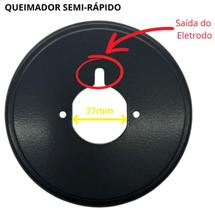 Base Suporte da Trempe Fosco Semi Rápido Cooktop Fischer Platinium