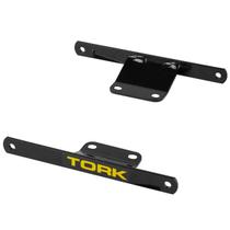 Base Suporte de Baú 80/135l Cromo Forte Removível Moto Fazer 250