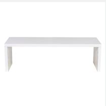 Base Suporte Elevado Para Monitor 20x60x20cm MDF Branco