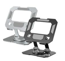 Base Suporte Ergonômico Dobrável Giratório Metal Para Tablet Multilaser M9 - Fam