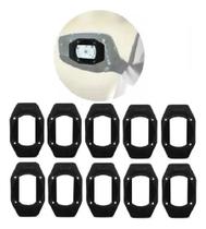 Base Suporte Espelho Retrovisor Encaixe 10 Peças Universal Base Suporte Espelho Retrovisor Encaixe 10 Peças Universal