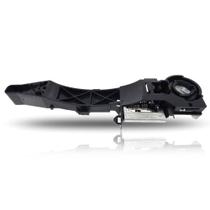 Base suporte maçaneta porta dianteira lado esquerdo e porta central original renault master 2014 a 2025