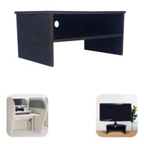 Base Suporte Monitor Madeira Computador Home Office - NielShop