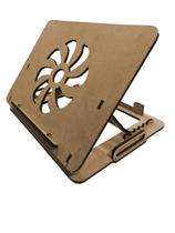 Base Suporte Notebook Dobrável Mdf Cru E Suportes De Celular Base Suporte Notebook Dobrável Mdf Cru E Suportes De Celular