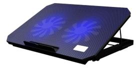 Base Suporte Notebook Refrigerada Ajustável Até 17 Polegadas
