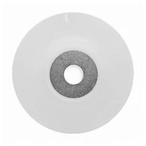 Base Suporte Para Disco de Lixa 7 Pol X Furo 22mm Abs Rigido Branco Disflex