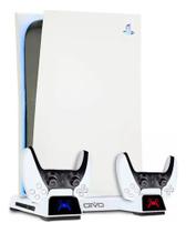 Base Suporte Ps5 Com Resfriador Carregador De Controle Oivo
