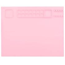 Base Tapete Em Silicone Para Pintura Arte Criativo Com Copo