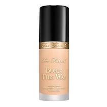 Base Too Faced Born This Way, cobertura média-total, 30 ml