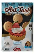 Base Torta Art Tart Doce 7 Cm, Com 8 Unid. Base Torta Art Tart Doce 7 Cm, Com 8 Unid.