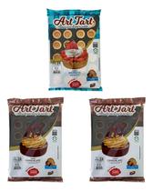 Base Torta Pronta Art Tart Lpg C/ 48 Chocolate + 24 Doce Base Torta Pronta Art Tart Lpg C/ 48 Chocolate + 24 Doce