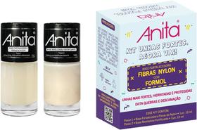 Base Tratamento - Kit Unhas Fortes, Agora Vai! Tratamento - 10ml, Anita