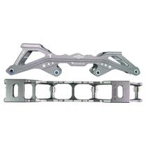 Base Traxart Júpiter Cinza Rockered para Patins Freestyle - 4x80mm