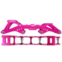 Base Traxart Júpiter Pink para Patins Freestyle - 4x80mm