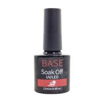 Base Unhas Soak Off Lirió 12ml Manicure Brilho Selante