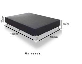 Base Universal Casal Softflex Marrom