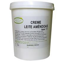 Base Vegetal Creme Hidratante Leite de Amendoas 1:1 Regia Bothanic 1Kg - Ref 77840 - RÉGIA COSMÉTICOS