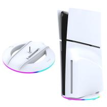 Base Vertical Antiderrapante Com LED Para PS5 Slim Ípega