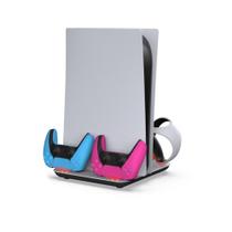 Base Vertical Para Ps5 e Ps5 Slim VR2 Refrigeração Horizontal Controladores Dock TP5-3550