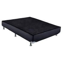 Base Viúva Cama Box Universal 25x128x188 Cor Preta
