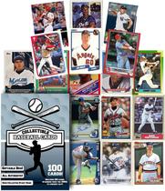Baseball Trading Collector Cards 100ct Jogadores Sortidos TCG
