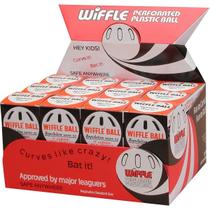 Baseball Wiffle Ball, marca original, tamanho regulamentar, pacote com 24
