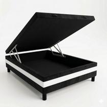 BaseBox Cama Casal Faixada exclusiva Blindada