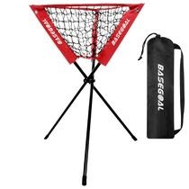 BaseGoal Caddy de Beisebol Dobrável Portátil 89 cm Vermelho BaseGoal Caddy de Beisebol Dobrável Portátil 89 cm Vermelho