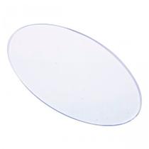 Bases Acrílicas 30 14x8 Oval + 30 Bases Acrílicas Redondas 7cm