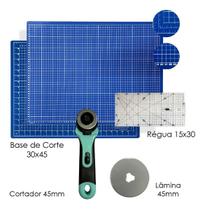 Bases De Corte A3 Placa de Mesa 45x30 Régua de Acrílico 15x30 Cortador 45mm Disco Reserva