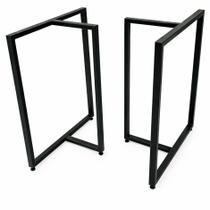 BASES de MESA Estilo INDUSTRIAL Modelo T 75x60cm Kit c/2un BASES de MESA Estilo INDUSTRIAL Modelo T 75x60cm Kit c/2un