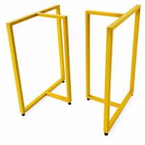 BASES de MESA Estilo INDUSTRIAL Modelo T 75x60cm Kit c/2un