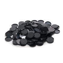 Bases de plástico texturizado EasyPegs redondas de 32 mm de diâmetro (120)