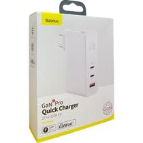 Baseus Fonte Carregador Turbo 120W Gan Pro Usb / Tipo C Baseus Fonte Carregador Turbo 120W Gan Pro Usb / Tipo C