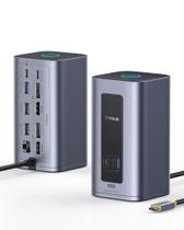 Baseus Nomos Mac Air Docking Station 12 em 1 com Dupla HDMI 2K