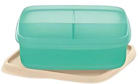 Basic Line 550ml com Divisórias Verde Mint Tupperware