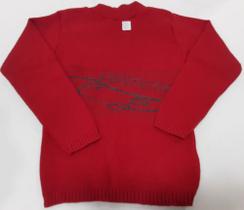 Básica De Lã Blusa Bebê Menino Tm 2 4 6 Infantil Inverno 932