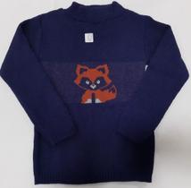 Básica De Lã Blusa Bebê Menino Tm 2 4 6 Infantil Inverno 932